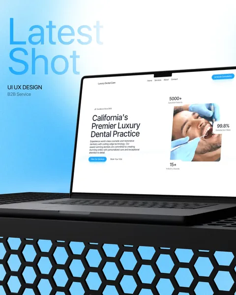 Exemplo de projeto: site de uma clínica dentária